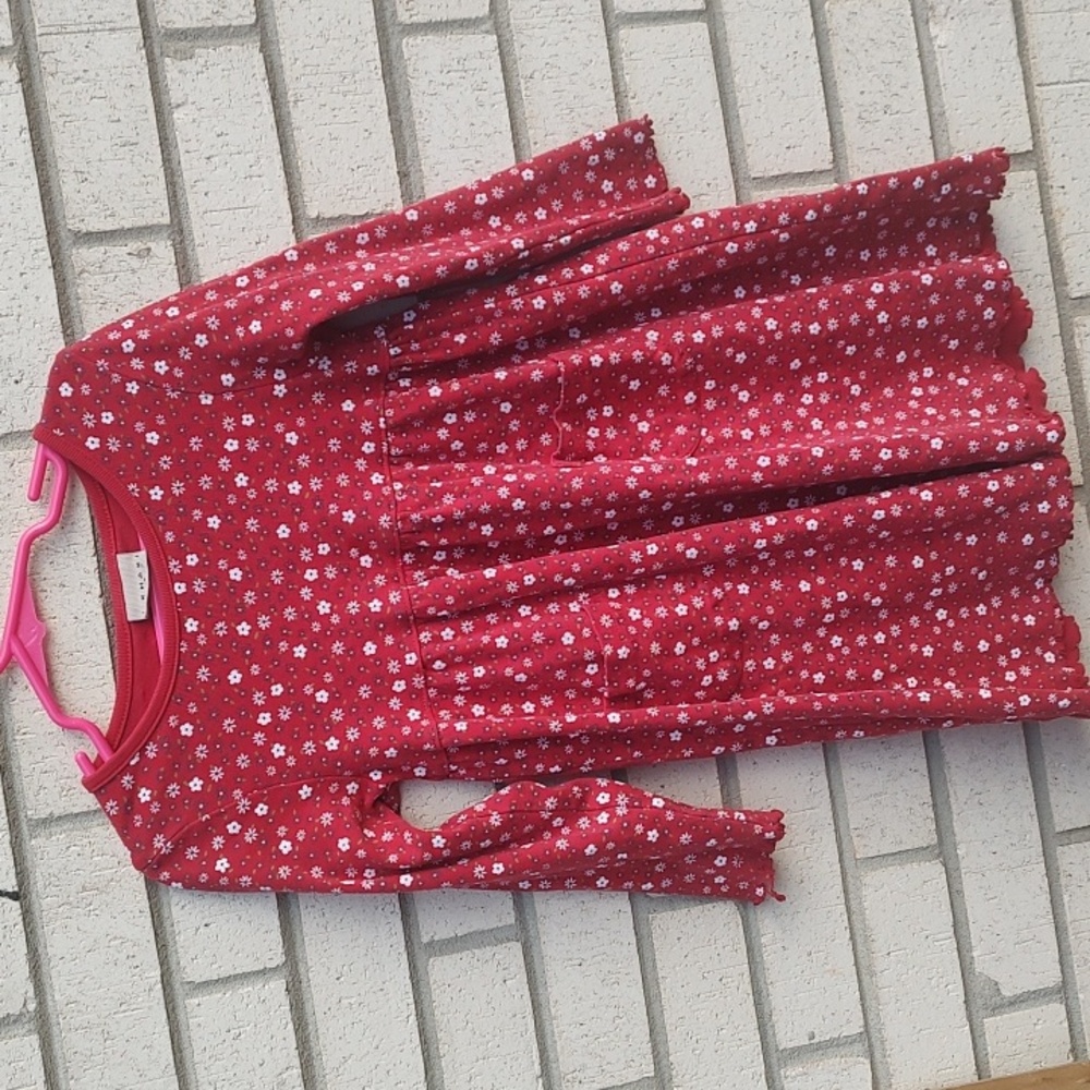 J. Khaki Red Dress - Picture 4 of 9